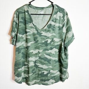 Old Navy Camo Basic Tee SZ-XXL